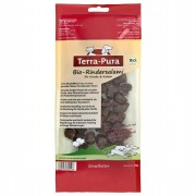 Bio Rindersalami in Scheiben 100g Katze Snack Terra-Pura