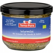 Bio Wurmlos 80g Kraftpapier-Tüte Hund Kräuter Terra-Pura